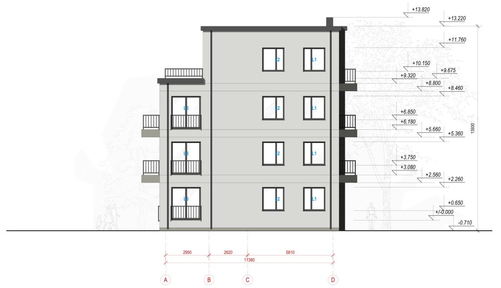 Kuršu iela 27A (Kuršu iela 27A) - Korterelamu - visuaalne