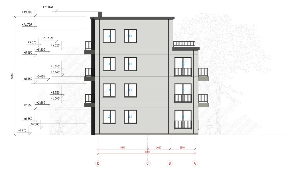 Kuršu iela 27A (Kuršu iela 27A) - Korterelamu - visuaalne
