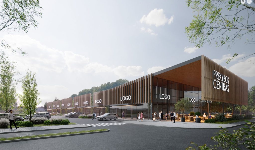 LIDL Vytauto g. 111B (Vytauto g. 111, 111B) - Non-food store, Shopping center - visualization