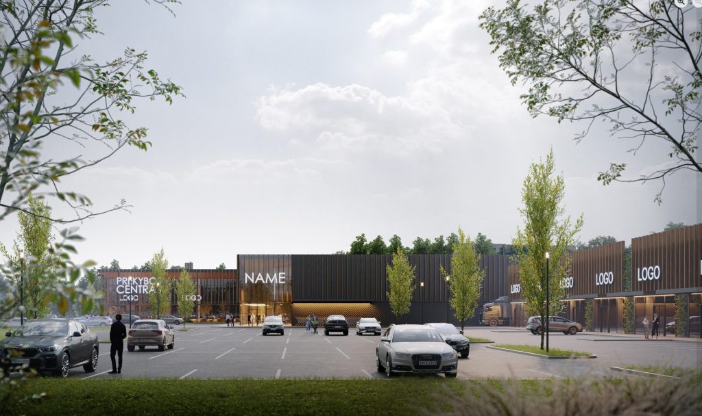 LIDL Vytauto g. 111B (Vytauto g. 111, 111B) - Non-food store, Shopping center - visualization