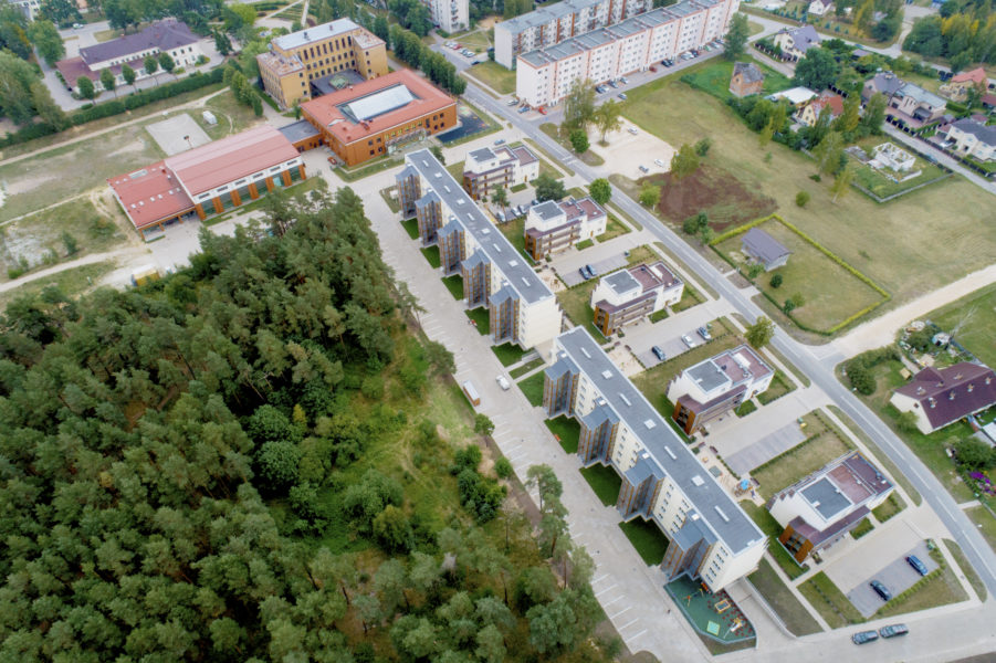 Tuvidi (Mežaparka iela 3) - Multi apartment - visualization