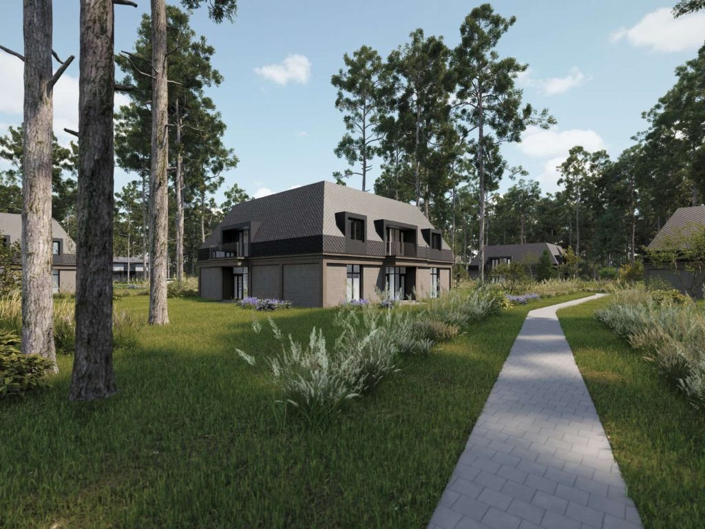 Dzilnupes - 4.kārta (Mežezera iela 1) - Multi apartment - visualization