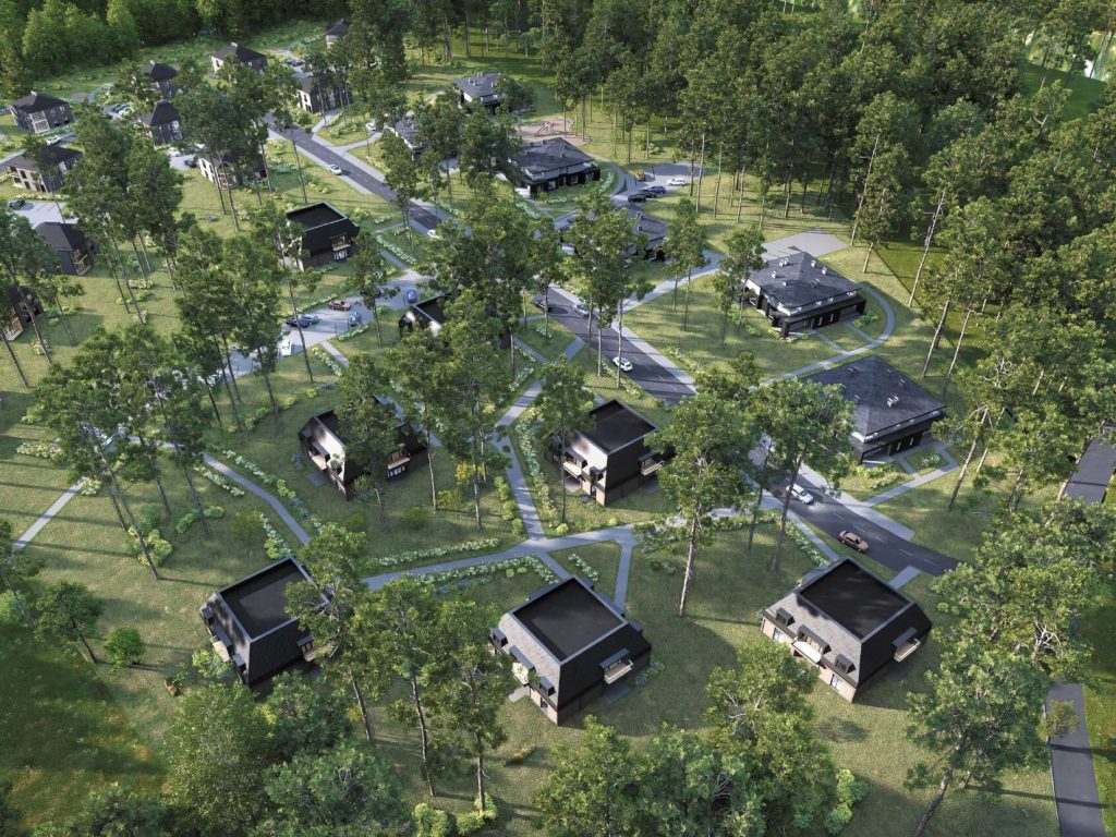 Dzilnupes - 4.kārta (Mežezera iela 1) - Multi apartment - visualization