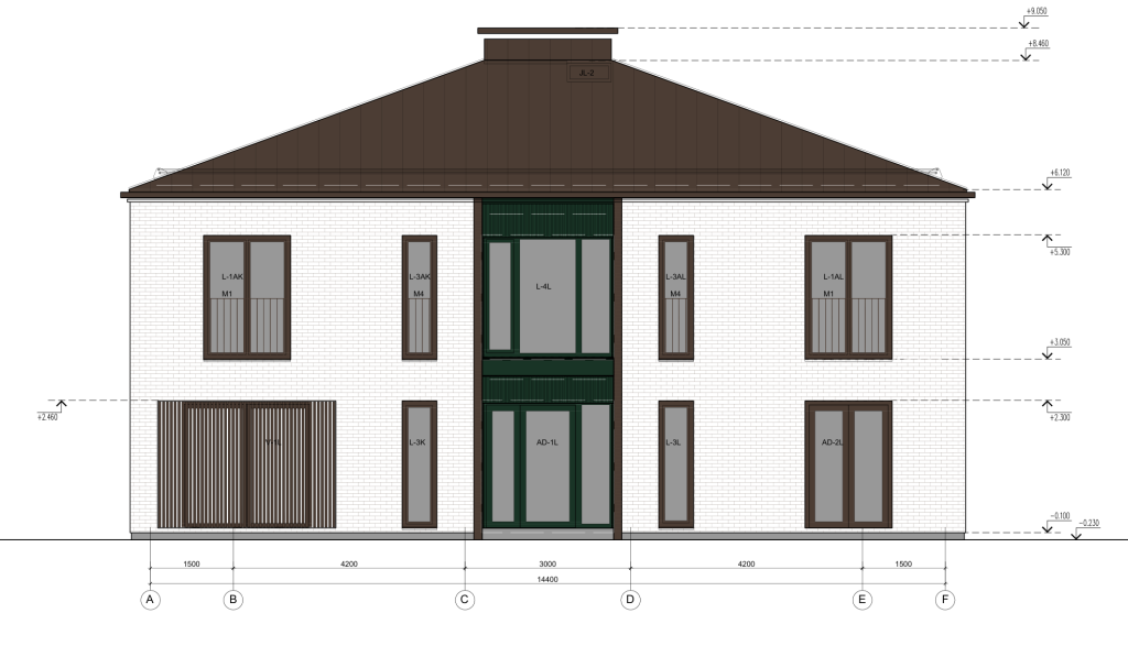 Dzilnupes - Mežezera iela 14 (Mežezera iela 14) - Multi apartment - visualization