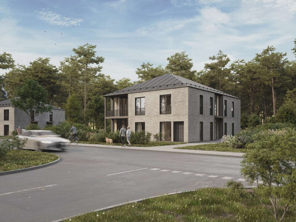 Dzilnupes - 2.kārta (Mežezera iela 4) - Multi apartment - visualization