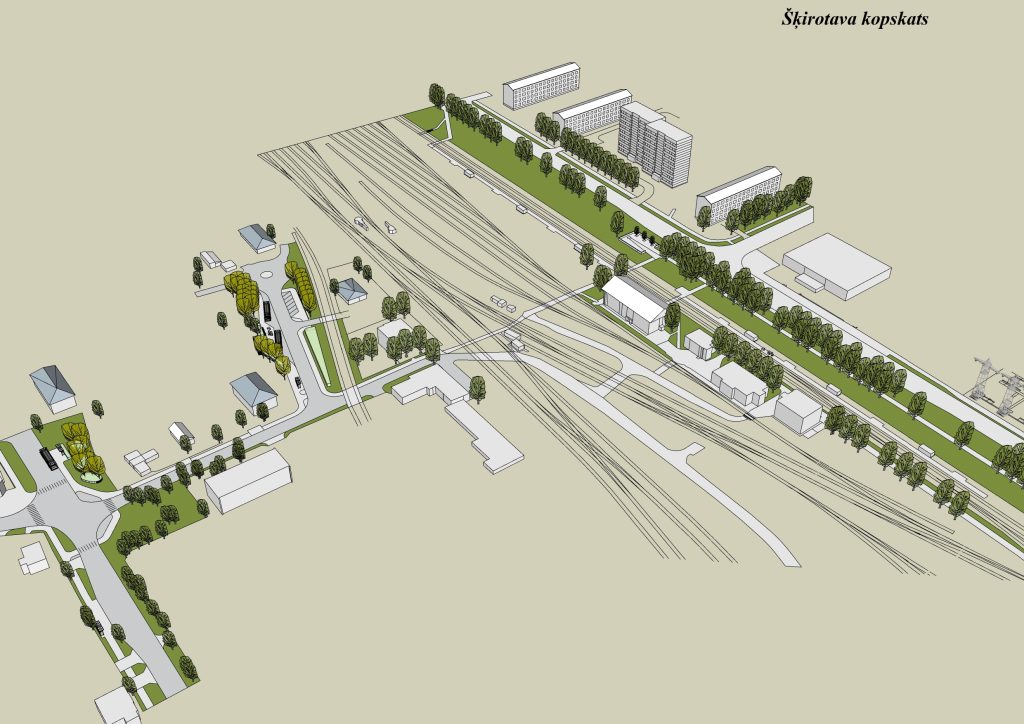 Mobilitātes punkts "Šķirotava" (Šķirotava, Dzelzceļa sliežu Ziemeļu puse) - Other commute - visualization