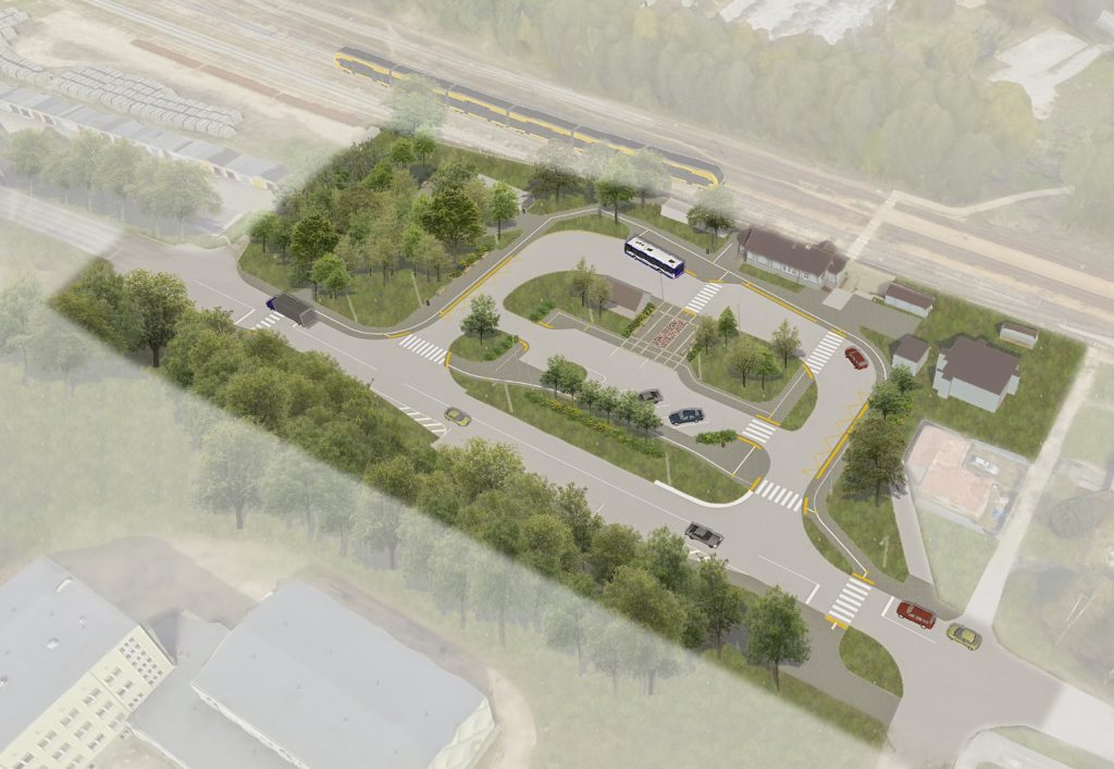 Mobilitātes punkts "Ziemeļblāzma" (Vecāķu prospekts 2C) - Muu liiklus - visuaalne