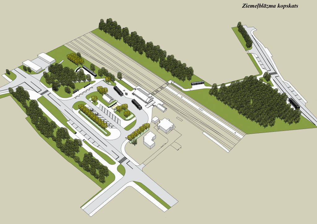 Mobilitātes punkts "Ziemeļblāzma" (Vecāķu prospekts 2C) - Muu liiklus - visuaalne
