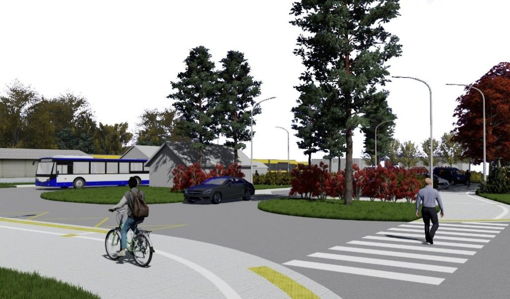 Mobilitātes punkts "Ziemeļblāzma" (Vecāķu prospekts 2C) - Muu liiklus - visuaalne