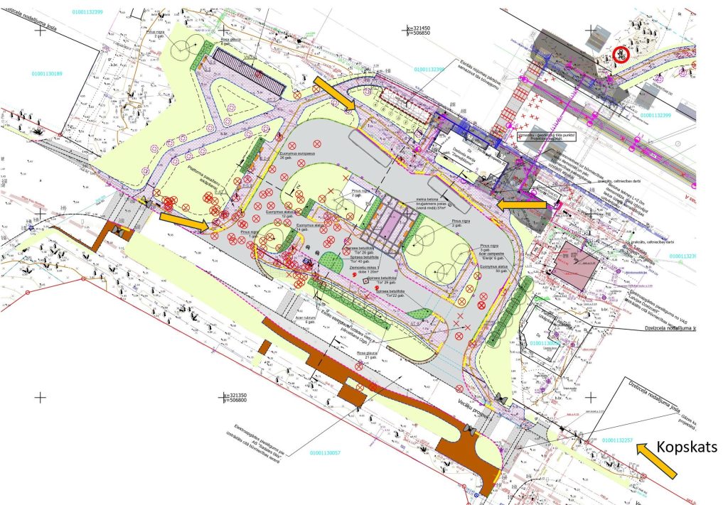 Mobilitātes punkts "Ziemeļblāzma" (Vecāķu prospekts 2C) - Muu liiklus - visuaalne