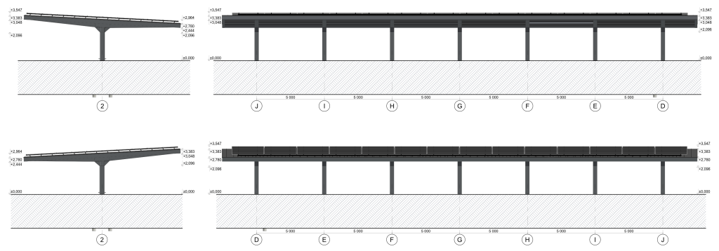 Saules elektrostacija - Mūkusalas iela 5 (Mūkusalas iela 5) - Energy plant, Parking facility - visualization