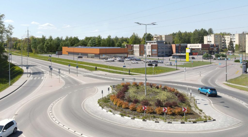 Prekybos centras Pilėnų g. 1A (Pilėnų g. 1A) - Shopping center - visualization