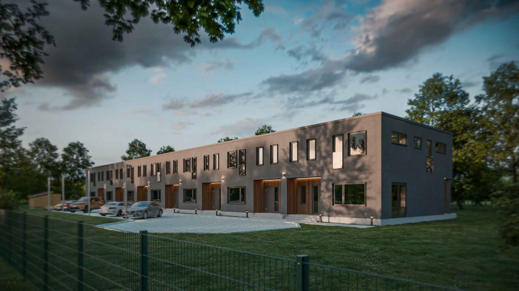 Putnu iela 11 (Putnu iela 11) - Row housing - visualization