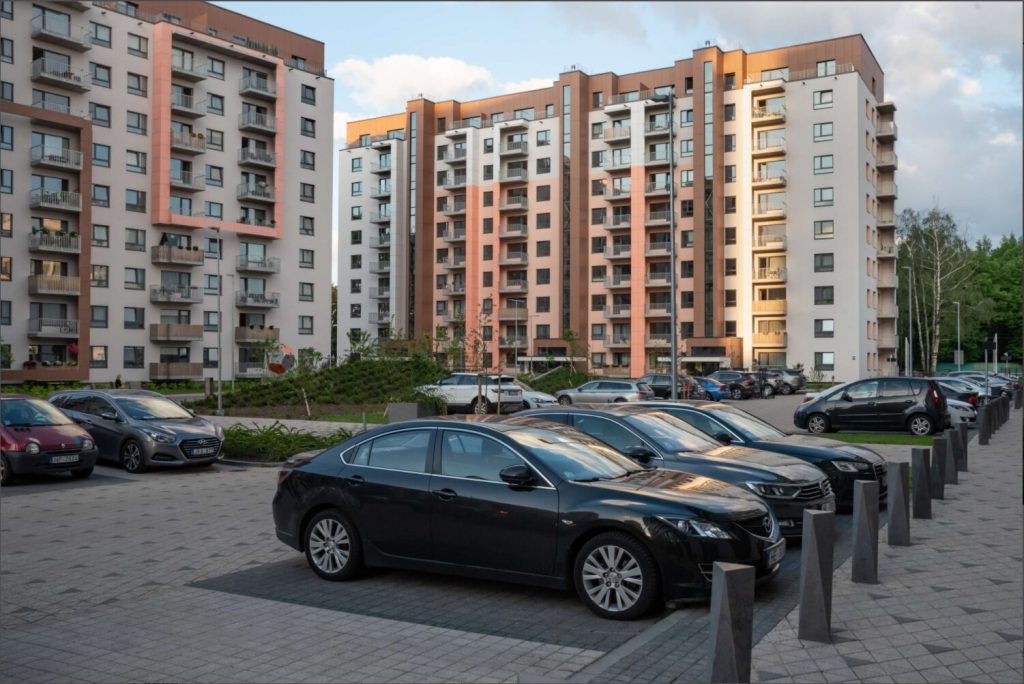 Jaunā Teika - Ropažu iela 14 (Ropažu iela 14A, 14B, 14  k-1) - Multi apartment - visualization