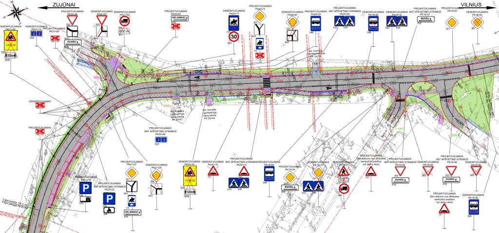 Sidaronių g., Dvaro g., Buivydiškių g. atkarpų rekonstrukcija (Sidaronių g., Dvaro g., Buivydiškių g.) - Street - visualization