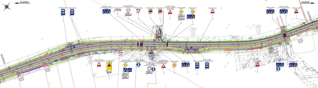Sidaronių g., Dvaro g., Buivydiškių g. atkarpų rekonstrukcija (Sidaronių g., Dvaro g., Buivydiškių g.) - Street - visualization