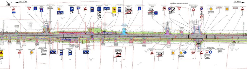 Sidaronių g., Dvaro g., Buivydiškių g. atkarpų rekonstrukcija (Sidaronių g., Dvaro g., Buivydiškių g.) - Street - visualization
