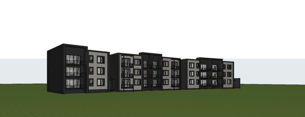 Silaputniņi - 1.kārta (Silaputniņu iela 13) - Multi apartment - visualization