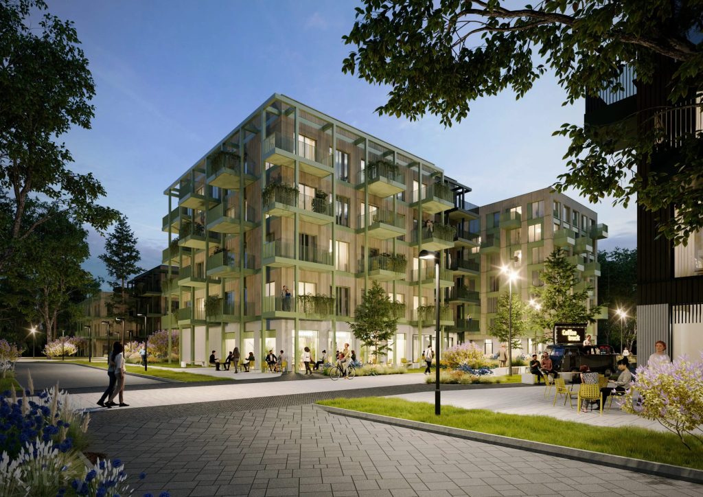 Nordale - 1. kārta (Šmerļa iela 3 k-4) - Multi apartment, Other commercial - visualization