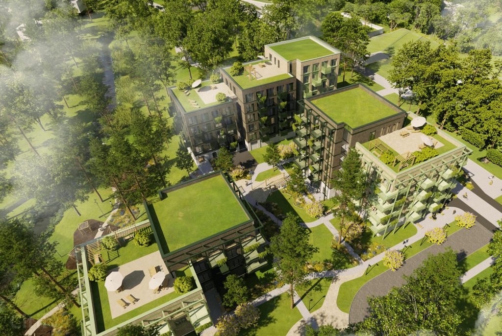 Nordale - 1. kārta (Šmerļa iela 3 k-4) - Multi apartment, Other commercial - visualization