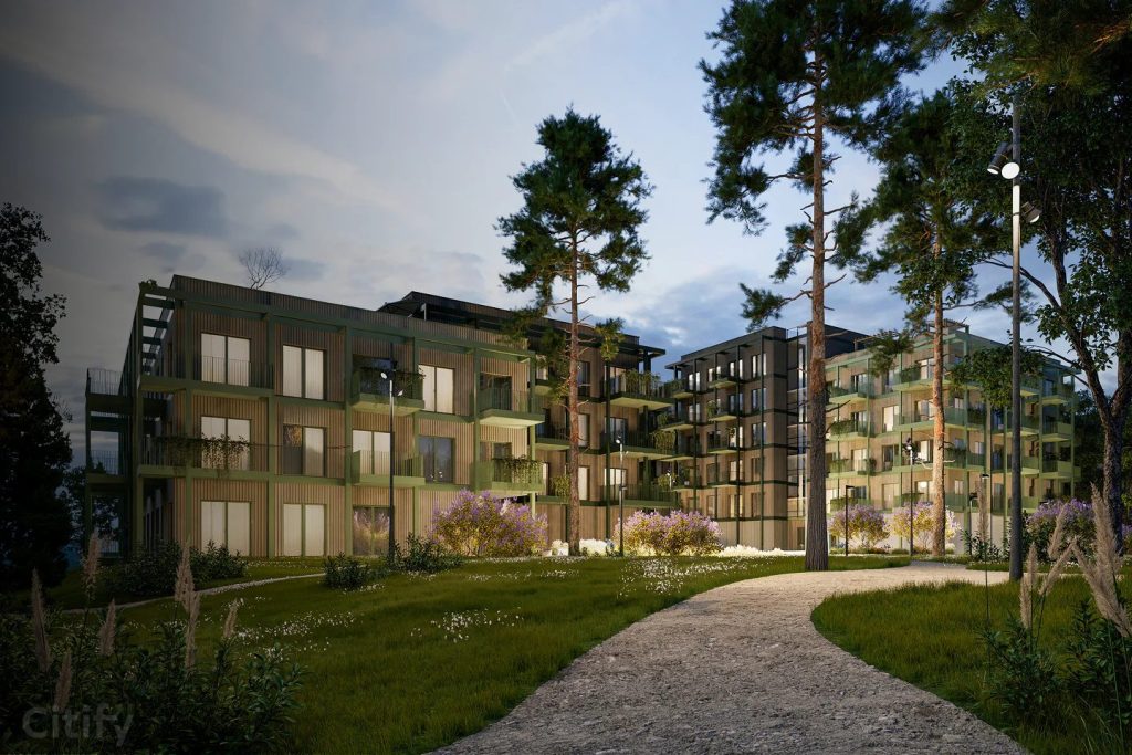 Nordale - 1. kārta (Šmerļa iela 3 k-4) - Multi apartment, Other commercial - visualization