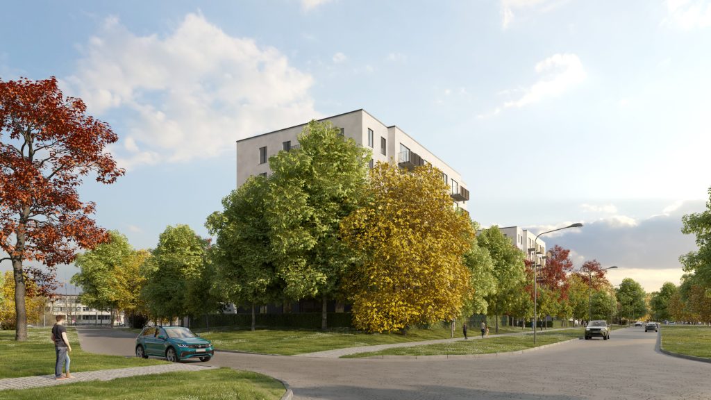 Iļģuciema mājas - Ēka 2 (Spilves iela 29) - Multi apartment - visualization