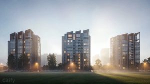Starta ielā 17 – “A” ēka vizualizācija