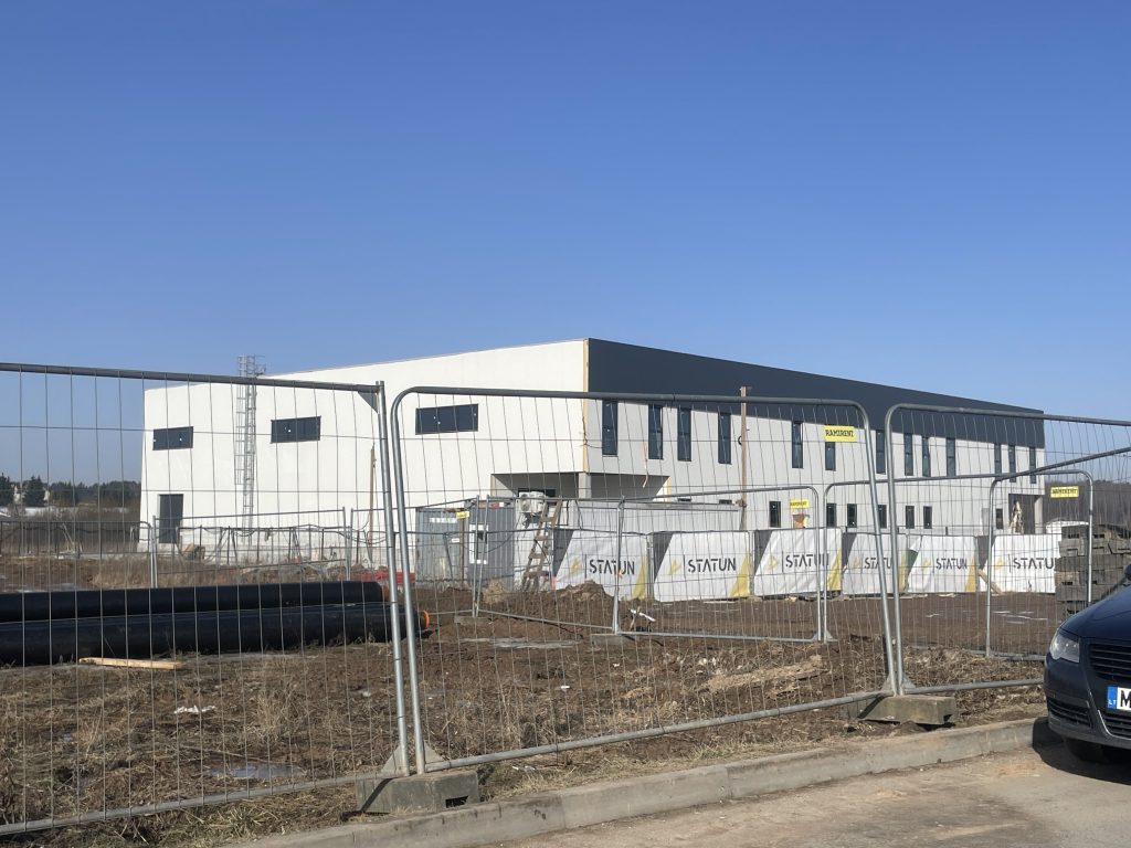 Inžinierių g. 16 (Inžinierių g. 16) - Noliktava / Izplatīšanas centrs - būvdarbu attēli