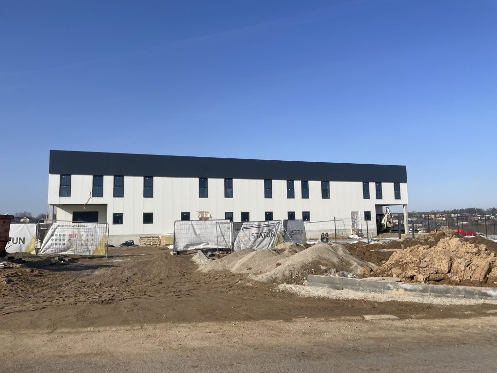 Inžinierių g. 16 (Inžinierių g. 16) - Noliktava / Izplatīšanas centrs - būvdarbu attēli