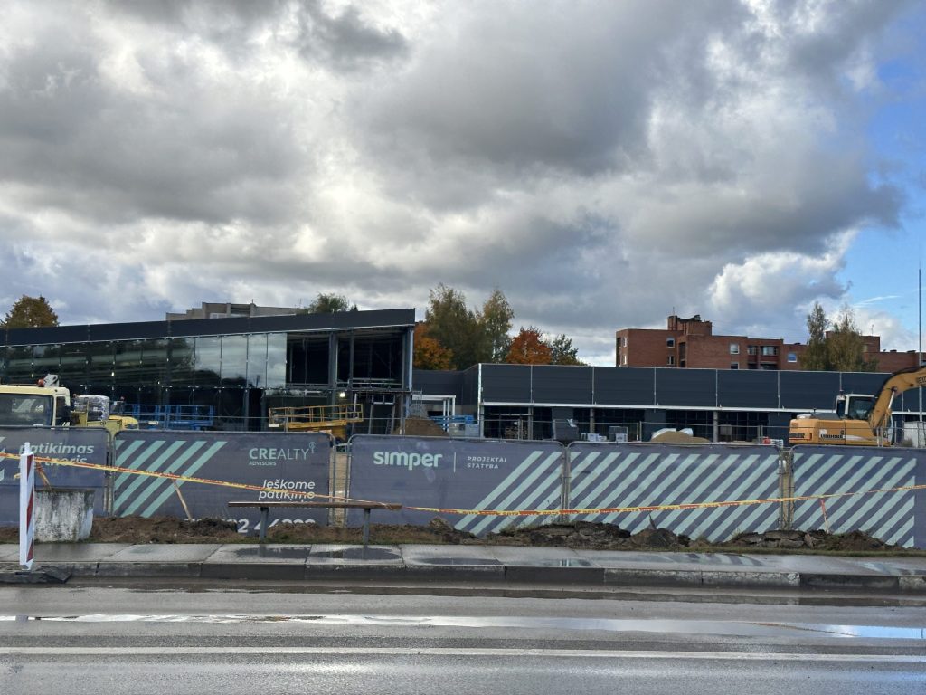 LIDL Vytauto g. 111B (Vytauto g. 111, 111B) - Non-food store, Shopping center - construction photos