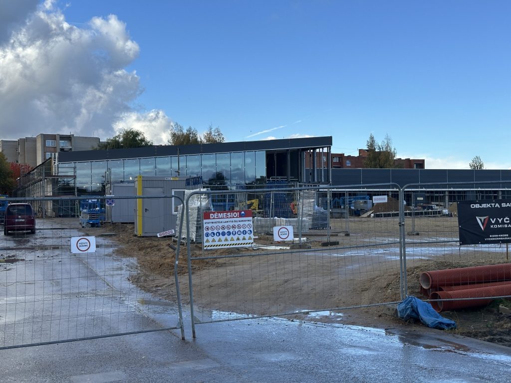 LIDL Vytauto g. 111B (Vytauto g. 111, 111B) - Non-food store, Shopping center - construction photos