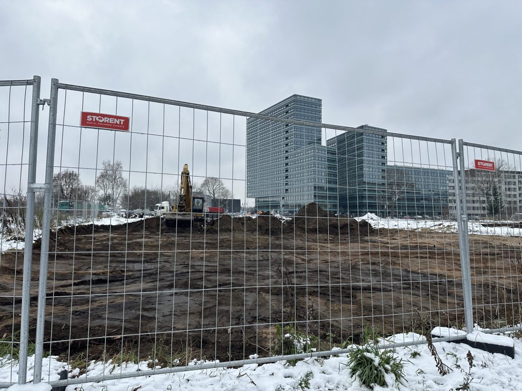 Horizontai (Releven) E, F korpusai (Lvivo g. 59) - Food services, Office center - construction photos