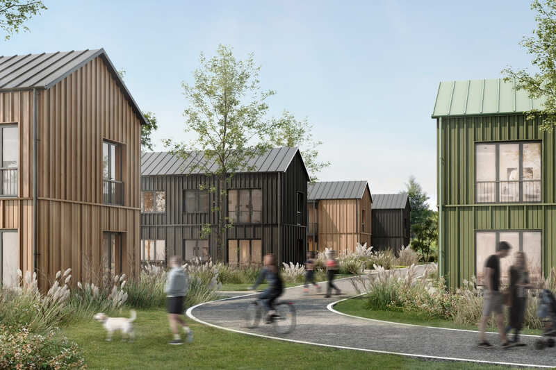 Ozolkalni - 1.kārta (Stīpnieku ceļš 44B, Ozolkalni) - Multi apartment - visualization