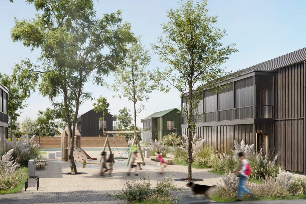 Ozolkalni - 1.kārta (Stīpnieku ceļš 44B, Ozolkalni) - Multi apartment - visualization