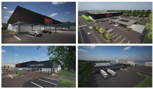 Spektri 1 (Spektri 1) - Kaubandus, Laohoone