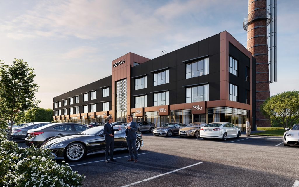 Lõõtsa ärikvartal (Lõõtsa 5) - Clinic, Non-food store, Office center - visualization