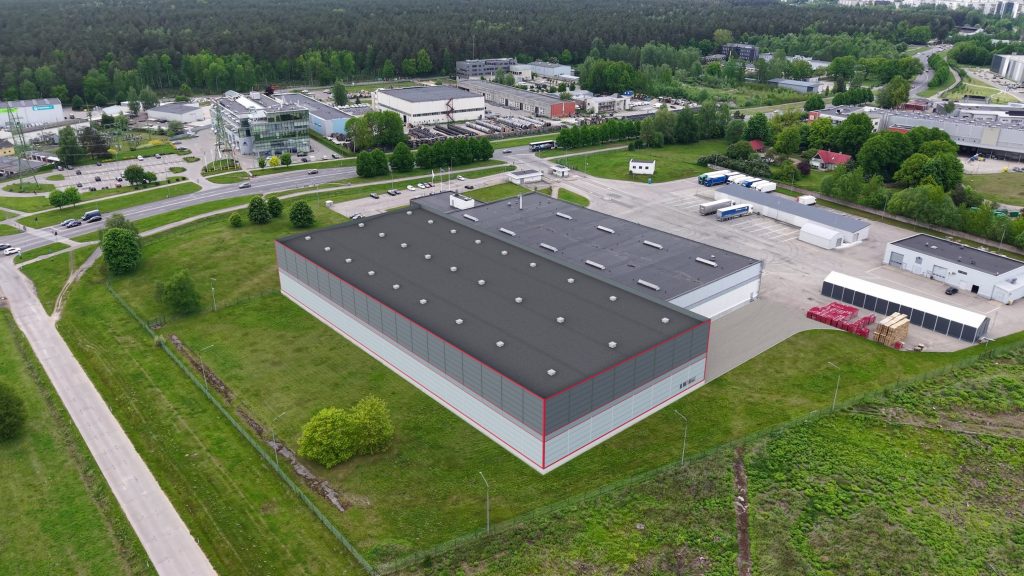 Coca-Cola noliktavas paplašināšana (Ulbrokas iela 40) - Warehouse / Distribution center - visualization
