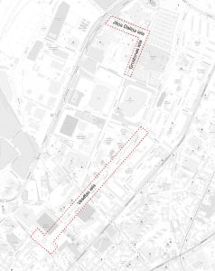 Gājēju un velosipēdistu ceļš Vesetas, Grostonas un Jāņa Daliņa ielā (Vesetas, Grostonas, Jāņa Daliņa ielā) - Dviračių takas, Pėsčiųjų takas