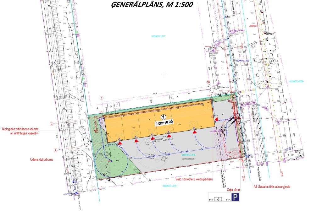 Vestienas iela 22 (Vestienas iela 22) - Warehouse / Distribution center - visualization