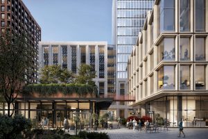 Horizontai (Releven) E, F korpusai visualization