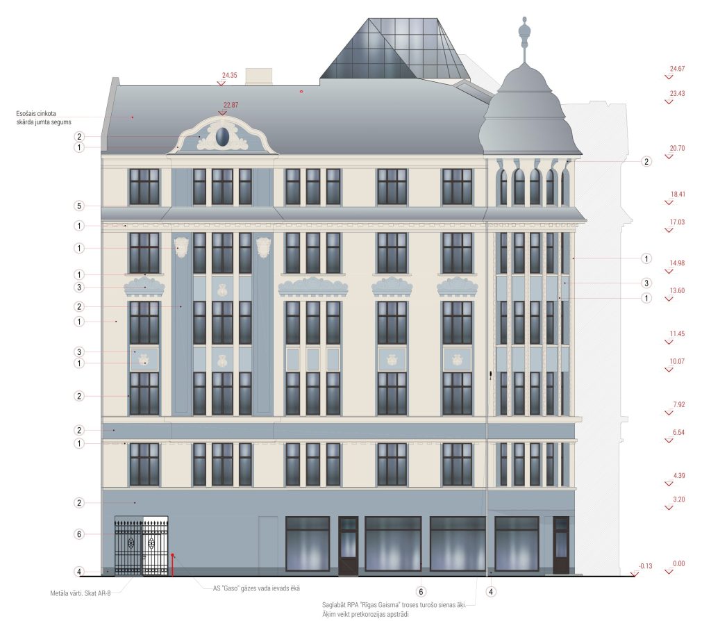 Čaka 32 (Aleksandra Čaka iela 32) - Korterelamu, Muu äri - visuaalne