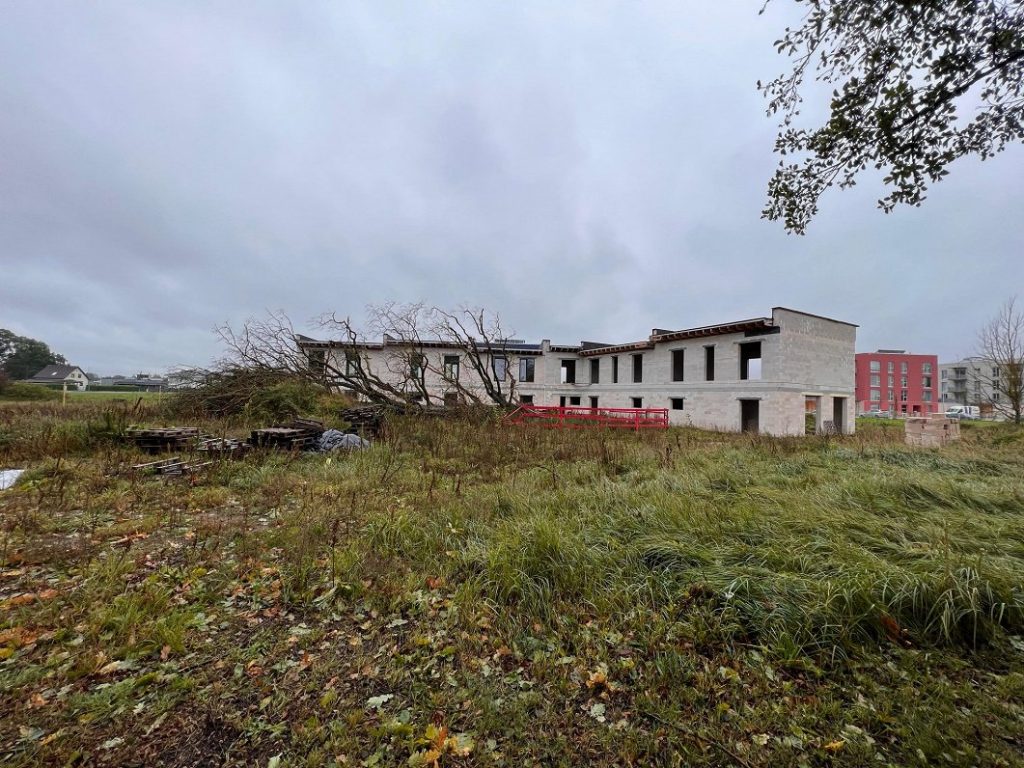 Dižozolu nami (Kantora iela 115,117) - Row housing - construction photos