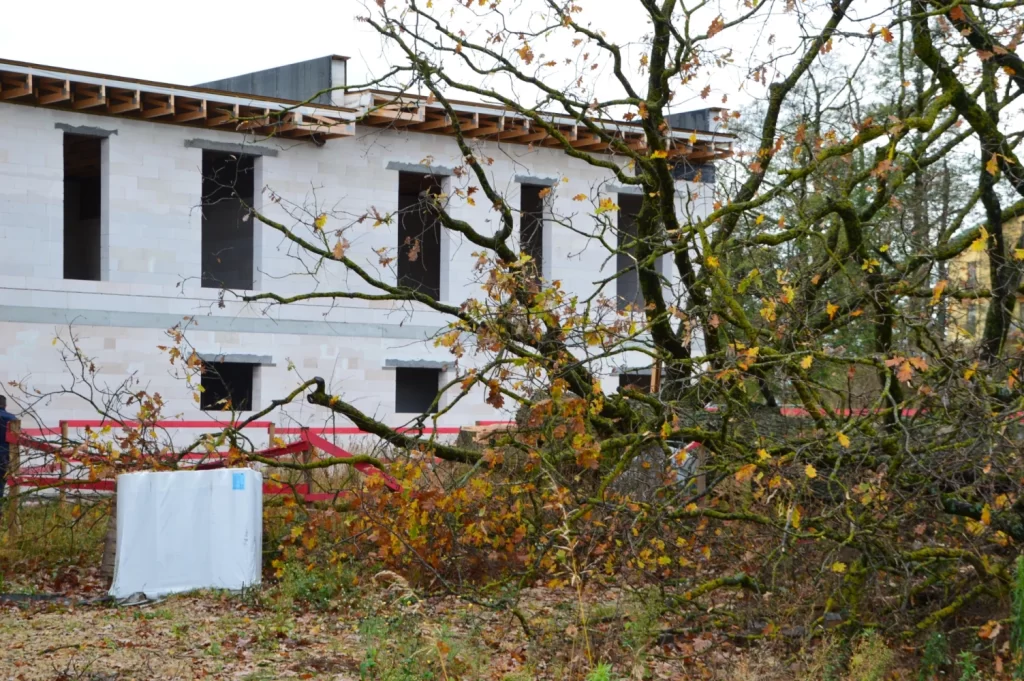 Dižozolu nami (Kantora iela 115,117) - Row housing - construction photos