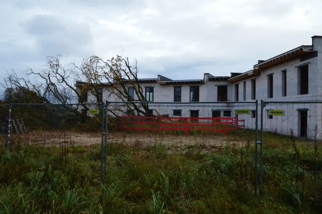 Dižozolu nami (Kantora iela 115,117) - Row housing - construction photos