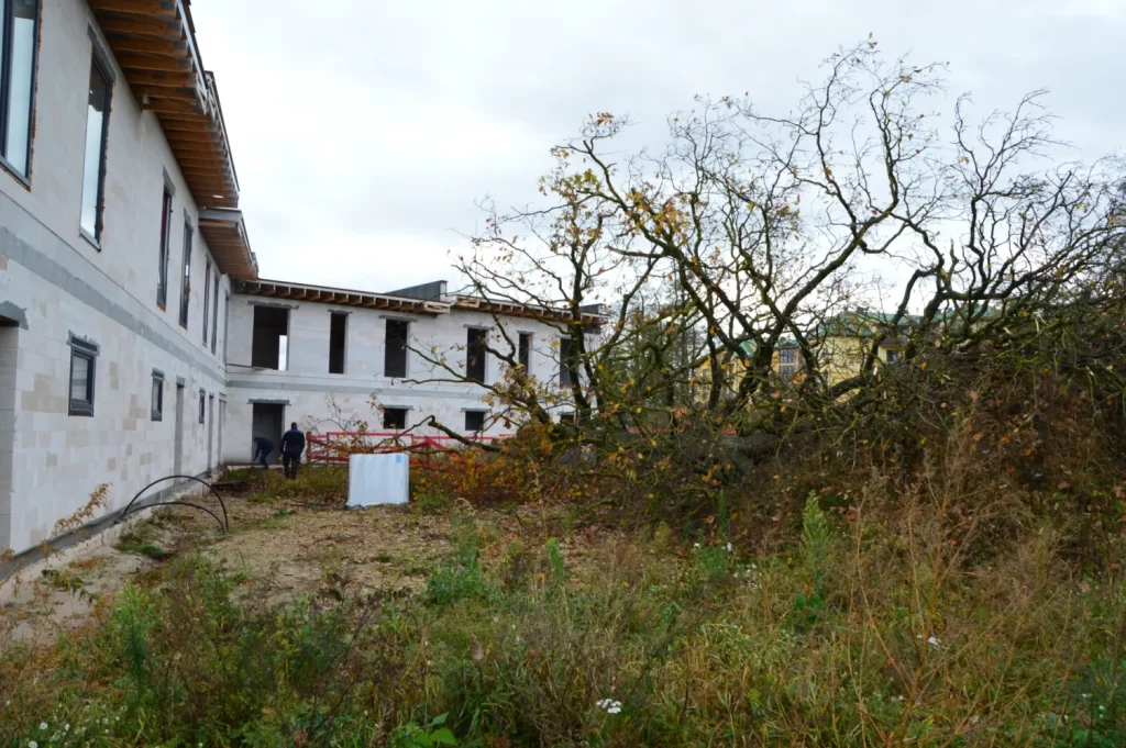 Dižozolu nami (Kantora iela 115,117) - Row housing - construction photos