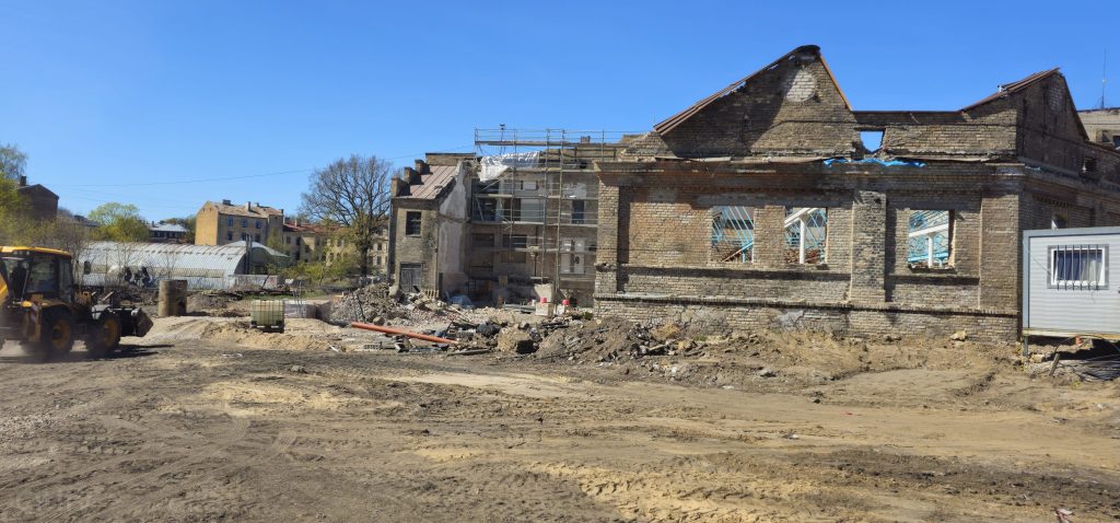 Lenta kvartāls – 3. kārta - Felsko Nams (Jelgavas iela 68) - Jõusaal, Korterelamu - ehituse fotod