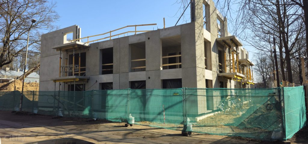 Bordo Rezidences - B korpuss (Biešu iela 9) - Daugiabutis - statybų nuotraukos