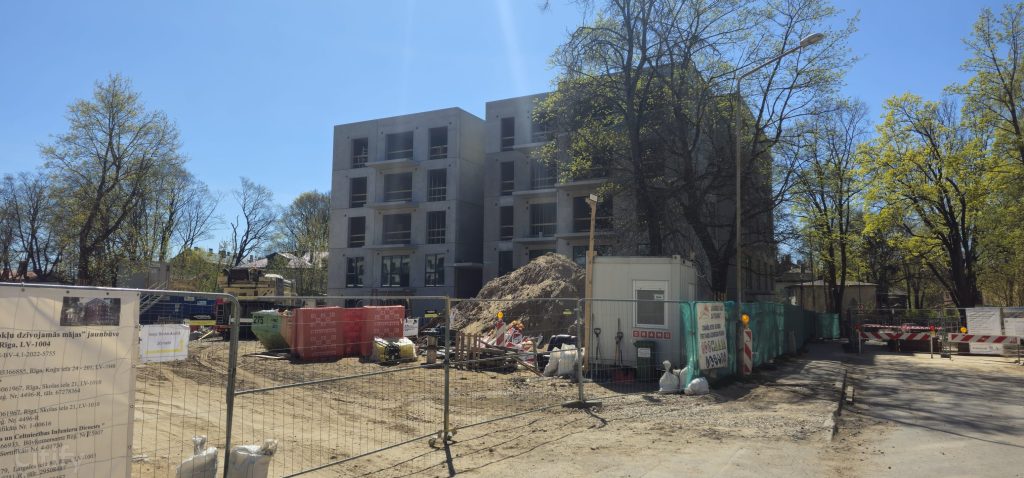 Bordo Rezidences - B korpuss (Biešu iela 9) - Multi apartment - construction photos