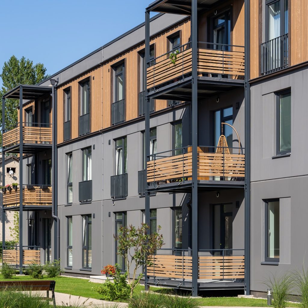 Mežaparka Village - 2. ēka "Liepa" (Čiekuru iela 3) - Daudzdzīvokļu nams - būvdarbu attēli