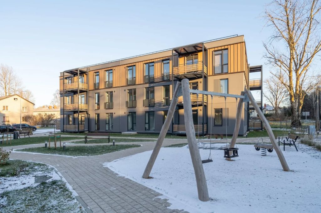 Mežaparka Village - 2. ēka "Liepa" (Čiekuru iela 3) - Daudzdzīvokļu nams - būvdarbu attēli